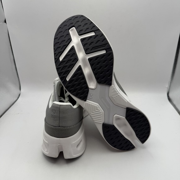 On Cloudeclipse Women's Size 9.5 Gray Alloy/White Running Shoes New - Picture 7 of 9